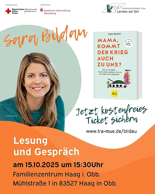 Lesung mit Sara Bildau _ Mama, kommt der Krieg auch zu uns?
